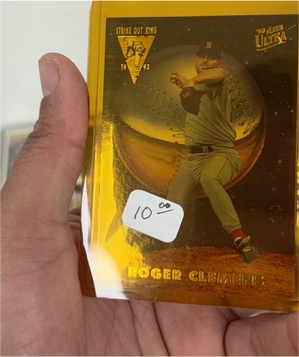 1993 Fleer Ultra Strike Out King #3 Roger Clemens — front