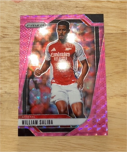 2024-25 Panini Prizm Premier League #20 William Saliba — front