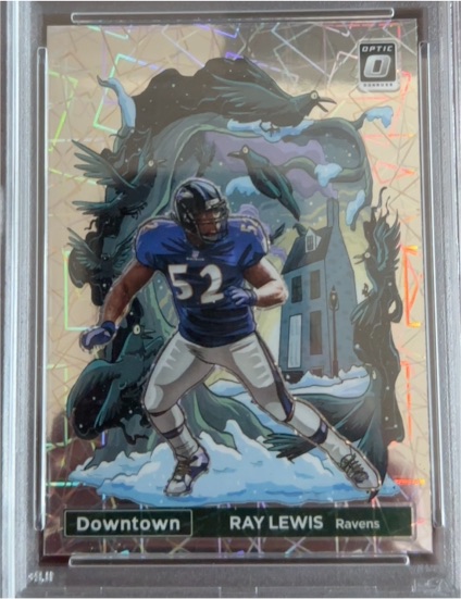 2021 Donruss Optic Downtown #DT-52 Ray Lewis — front