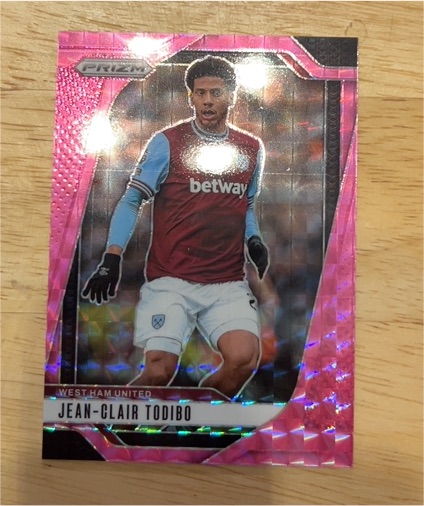 2024-25 Panini Prizm Premier League #148 Jean-Clair Todibo — front