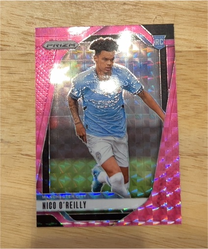 2024-25 Panini Prizm Premier League #16 Nico O'Reilly — front
