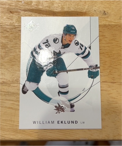 2024-25 Upper Deck SP # William Eklund — front