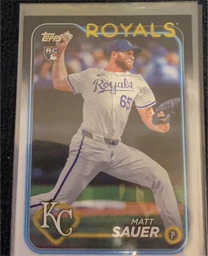 2024 Topps Update #US25 Matt Sauer — front