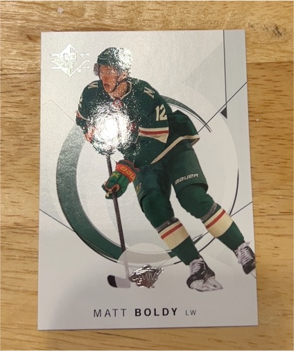 2024-25 Upper Deck SP #40 Matt Boldy — front