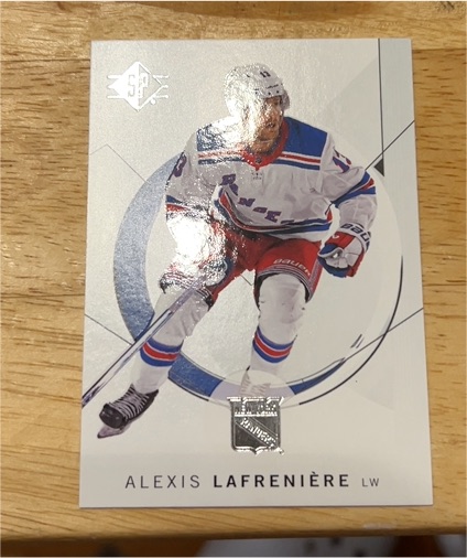 2024-25 Upper Deck SP Authentic Alexis Lafrenière — front