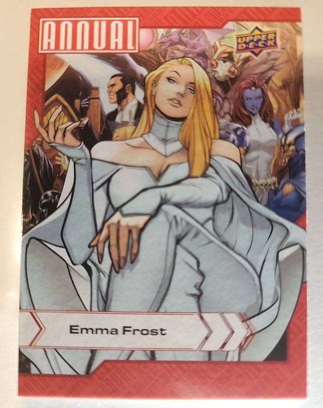 2022-23 Upper Deck Marvel Annual #29 Emma Frost — front