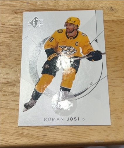 2020-21 Upper Deck SP Hockey #72 Roman Josi — front