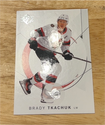 2024-25 Upper Deck SP Hockey #21 Brady Tkachuk — front