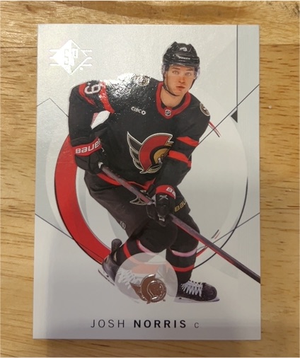 2024-25 Upper Deck SP #18 Josh Norris — front