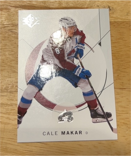 2024-25 Upper Deck SP #8 Cale Makar — front