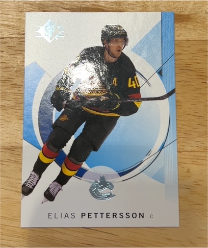 2024-25 Upper Deck SP #15 Elias Pettersson — front