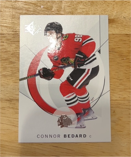 2024-25 Upper Deck SP #10 Connor Bedard — front