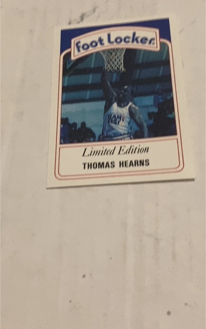1991 Foot Locker Slam Fest #4 Thomas Hearns — front