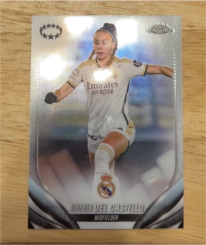 2023-24 Topps Chrome UEFA Women's #22 Athenea Del Castillo — front