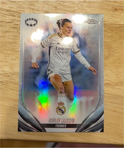 2023-24 Topps Chrome UEFA Women's #73 Hayley Raso — front