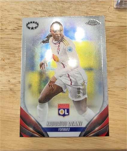 2023-24 Topps Chrome UEFA Women's Champions League #11 Kadidiatou Diani — front