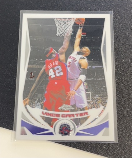2004-05 Topps Chrome #30 Vince Carter — front
