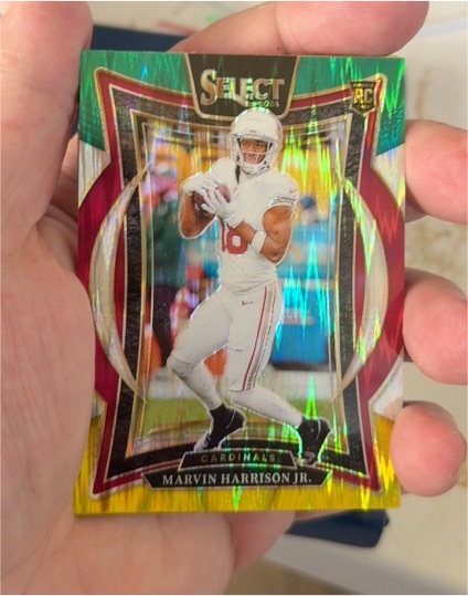 2024 Panini Select #28 Marvin Harrison Jr. — front