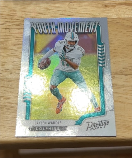 2024 Panini Prestige #YM-JWE Jaylen Waddle — front
