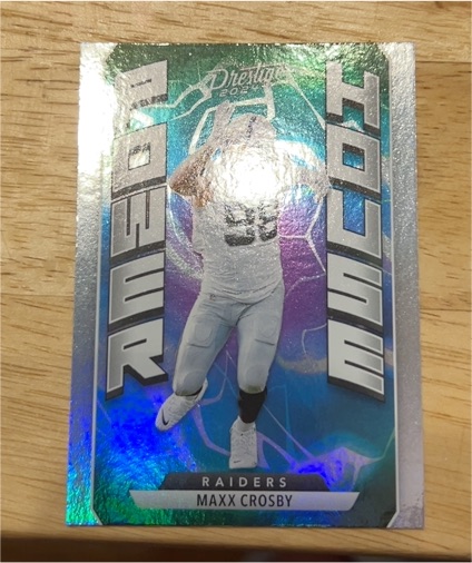 2024 Panini Prestige Power House #PH-MCS Maxx Crosby — front