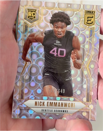 2025 Panini Donruss Elite #199 Nick Emmanwori — front