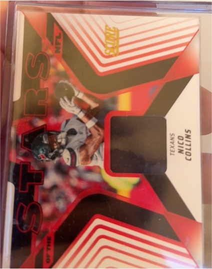 2025 Panini Score Stars of the NFL #SNJ-NCS Nico Collins — front