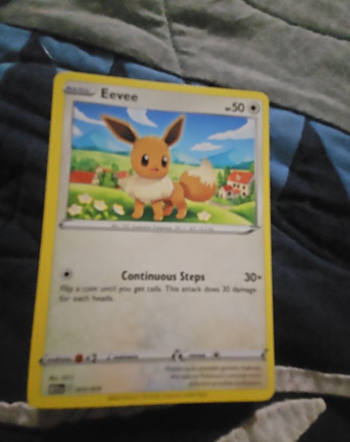 2025 Pokémon McDonald's Dragon Discovery #013 Eevee — front