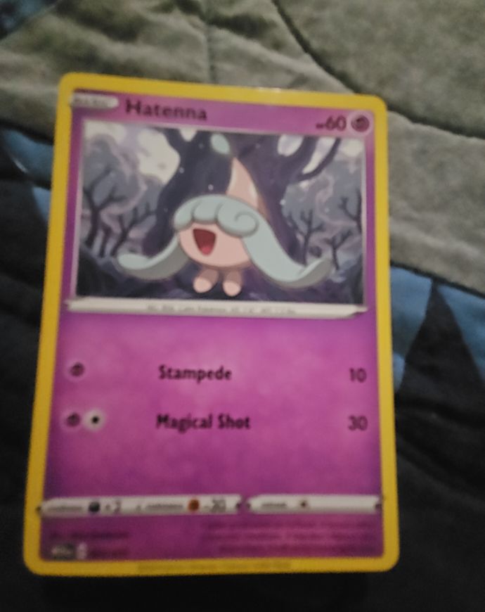 2025 McDonald's Pokémon Dragon Discovery #005 Hatenna — front