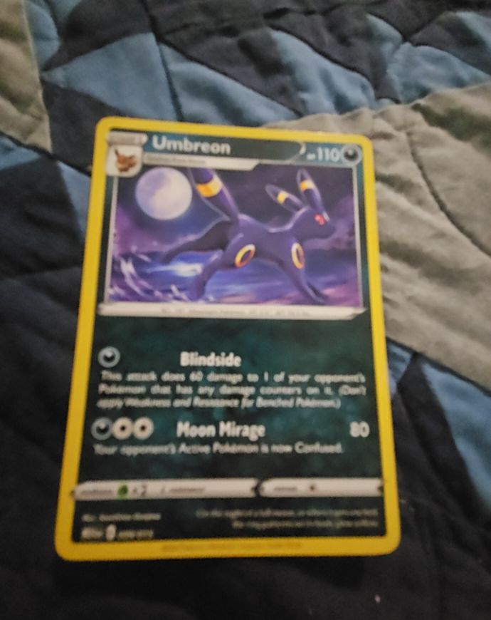 2025 Pokémon McDonald's Promo #009 Umbreon — front