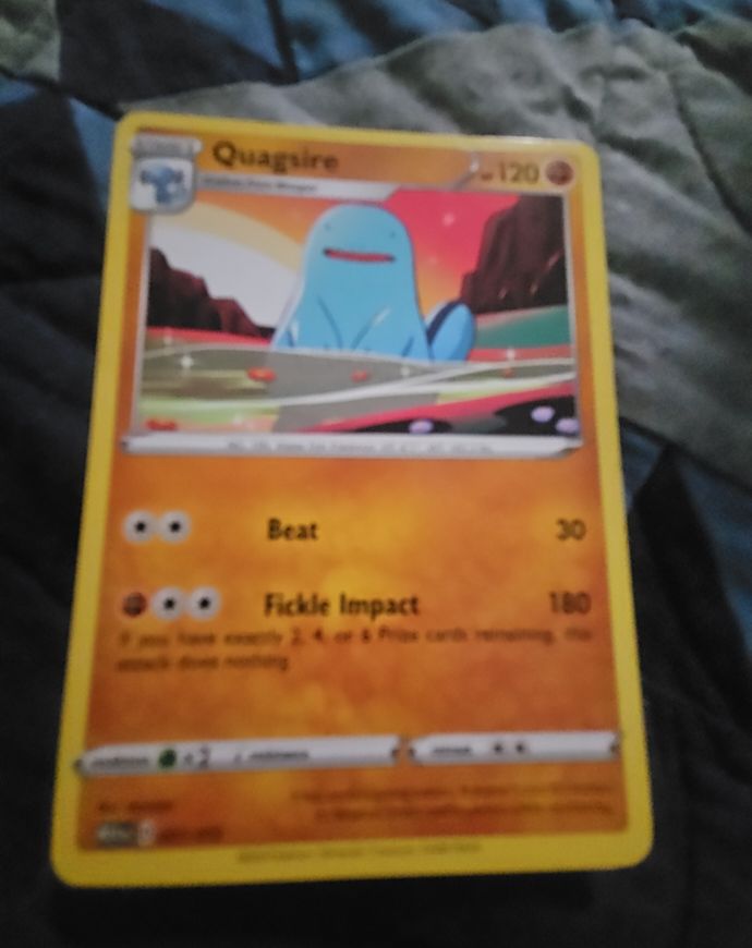 2025 McDonald's Pokemon #007 Quagsire — front