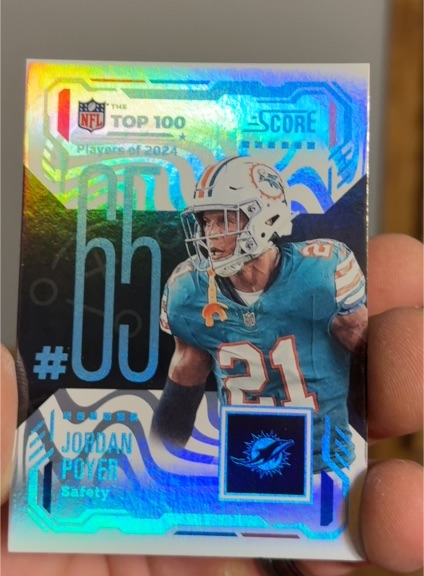 2025 Panini Score Top 100 #63 Jordan Poyer — front