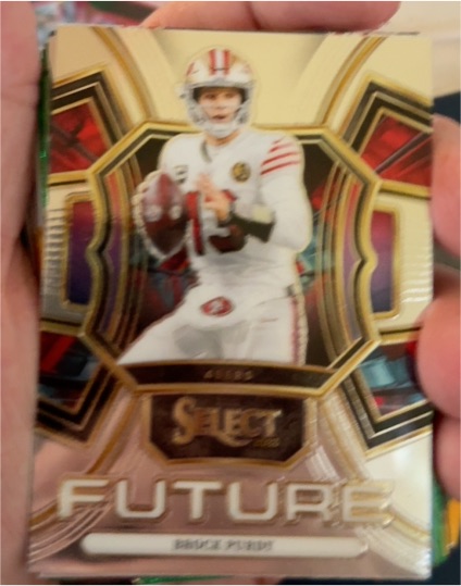 2023 Panini Select Future Football #FUT-BPU Brock Purdy — front
