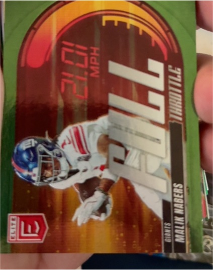 2025 Donruss Elite Football #15 Full Throttle Malik Nabers — front