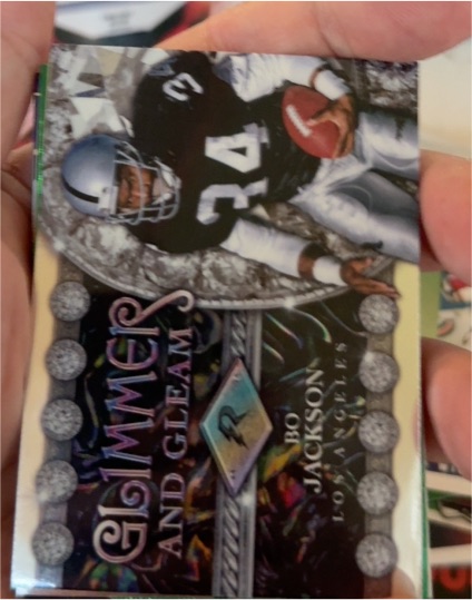 2024 Topps Resurgence #GG-11 Bo Jackson Glimmer and Gleam — front