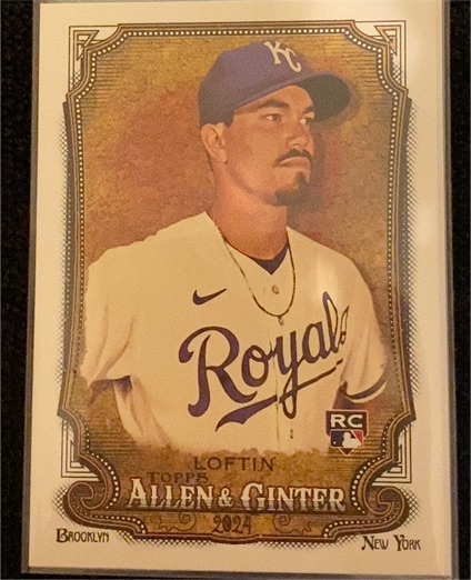 2024 Topps Allen & Ginter #76 Nick Loftin — front