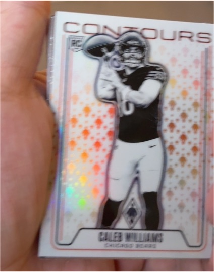 2024 Panini Phoenix Contours #CON-CWS Caleb Williams — front