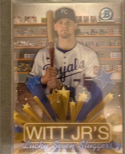 2025 Bowman #HS-8 Bobby Witt Jr. — front