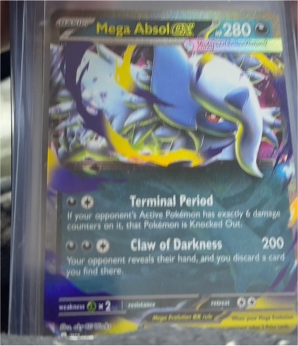 2025 Pokemon Mega Evolution #086 Mega Absol GX — front