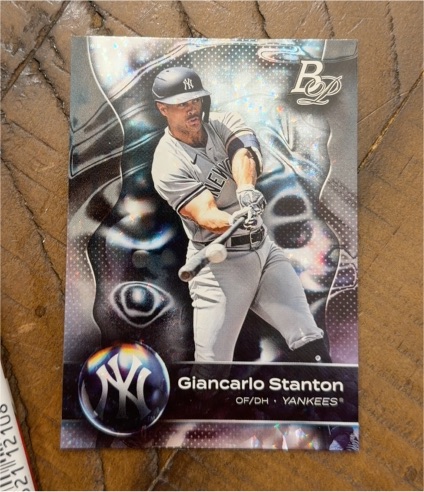 2023 Bowman Platinum #29 Giancarlo Stanton — front