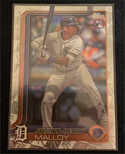 2025 Topps Series 1 #269 Justyn-Henry Malloy — front