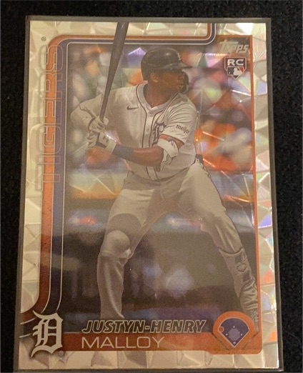 2025 Topps Series 1 #269 Justyn-Henry Malloy — front