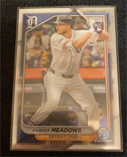 2024 Bowman Chrome #98 Parker Meadows — front
