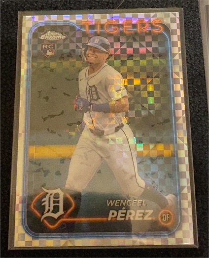 2024 Topps Chrome Update #US233 Wenceel Perez — front
