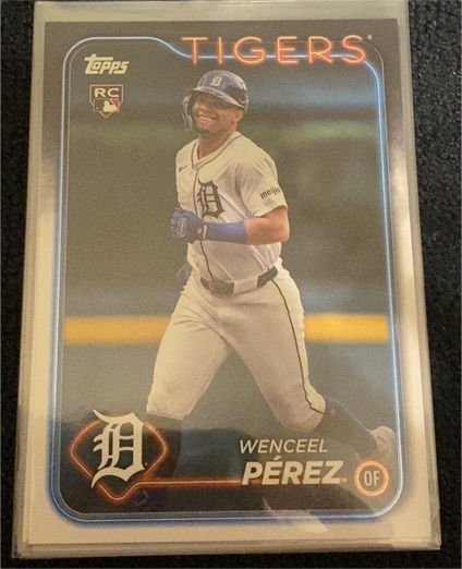 2024 Topps Update Series #US233 Wenceel Perez — front