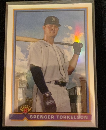 2021 Bowman #91B-ST Spencer Torkelson — front