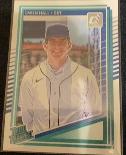 2025 Donruss #130 Owen Hall — front