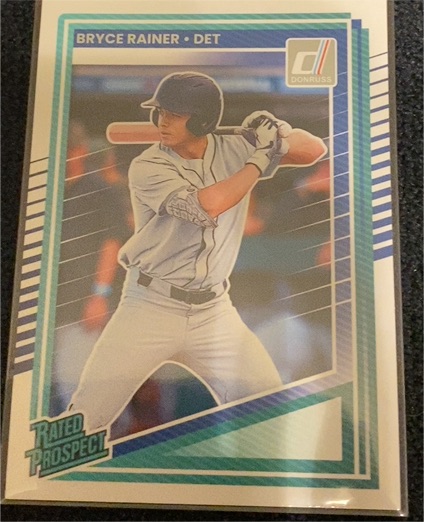 2025 Donruss #189 Bryce Rainer — front