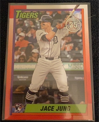 2025 Topps Series 1 #T90-55 Jace Jung — front