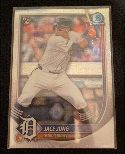 2025 Bowman Chrome #59 Jace Jung — front