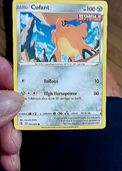 2021 Pokémon Fusion Strike #191 Cufant — front